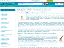 Tablet Screenshot of collection-figurines.com